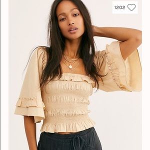 ISO Shirred Perfection Top